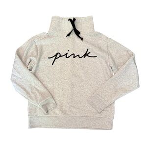 NWT PINK Victoria's Secret Gray sweatshirt Sz XS